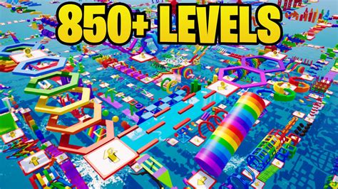 850 Level Obby Parkour⭐ 7982 5421 8851 By Nest Fortnite