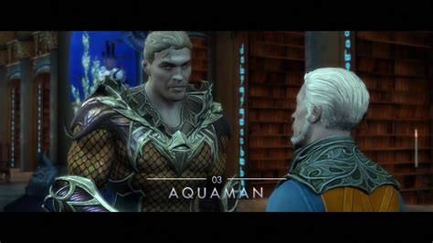 Injustice Gods Among Us Story Mode Chapter Aquaman Youtube