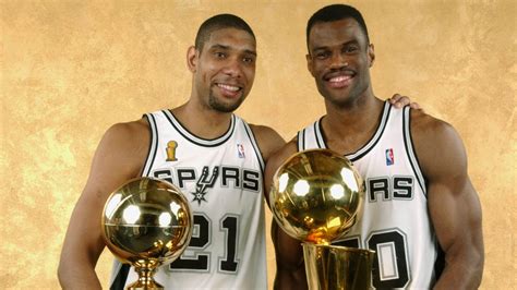 Top Moments Tim Duncan David Robinson Wrap Up Another Title