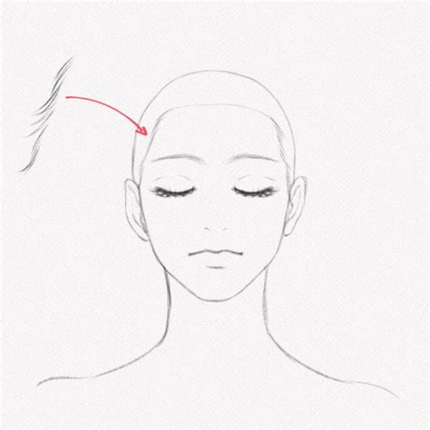 How To Draw Female Hair Step By Step