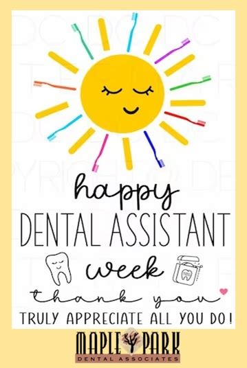 Dental Assistant Week Maple Park Dental