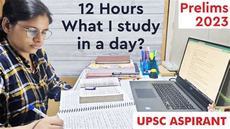 Hour Study Routine Am To Pm Daily Life Of Upsc Aspirant