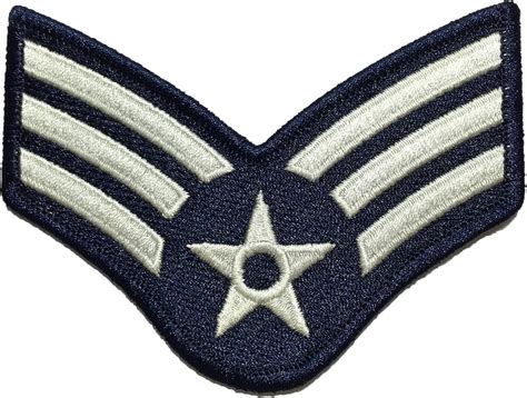 Air Force Chevrons For Enlisted Dress Uniform Usaf Rank Off