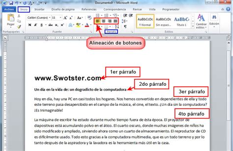 Como Poner Alineacion A La Izquierda En Word Image To U