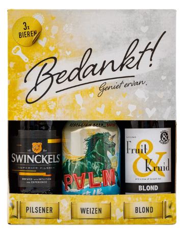 Bedankt Bierpakket Bierbox Met Bieren Biernet Nl