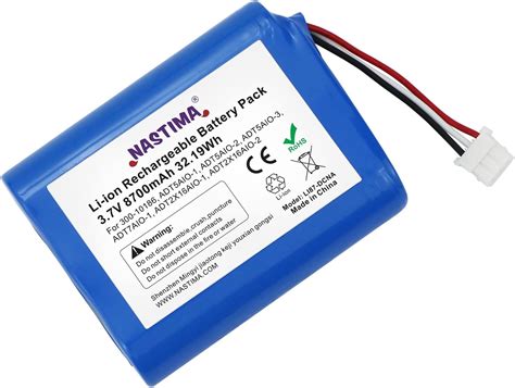 Amazon Replacement Lithium Ion Battery V V For Adt