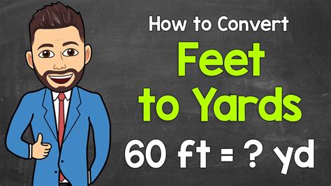 How To Convert Feet To Yards Math With Mr J Youtube