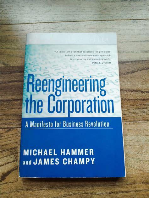 Hard Cover Reengineering The Corporation A Manifesto For Business