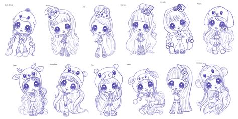 Kawaii Crush Dolls on Behance