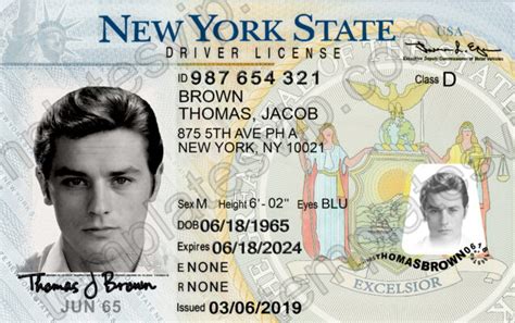 New York (NY) – Driver’s License PSD Template Download – Templates drivers licenses premium