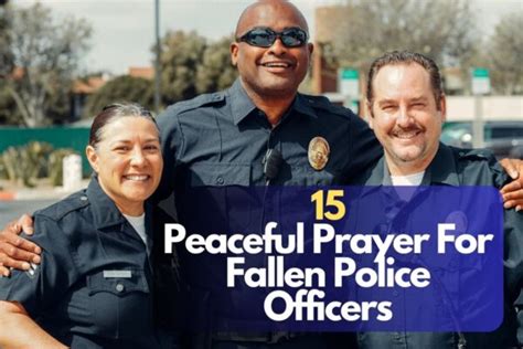 15 Peaceful Prayer For Fallen Police Officers Bible Verses Of The Day