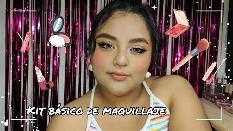 Kit Básico De Maquillaje Para Principiantes Con Productos EconÓmicos Youtube