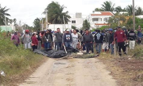 Desalojan A Invasores De Terrenos En Playa En Yucat N Se Enfrentan A