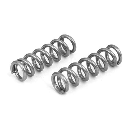 Uxcell 1mmx6mmx20mm 304 Stainless Steel Compression Springs Silver Tone 20pcs Harfington