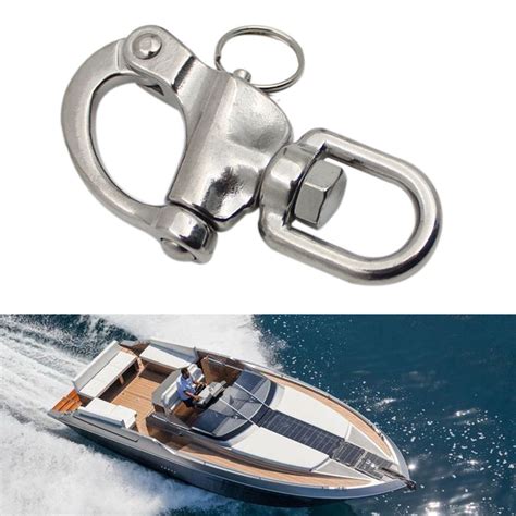 Mm Stainless Quick Release Boat Anchor Chain Eye Shackle Swivel Hook