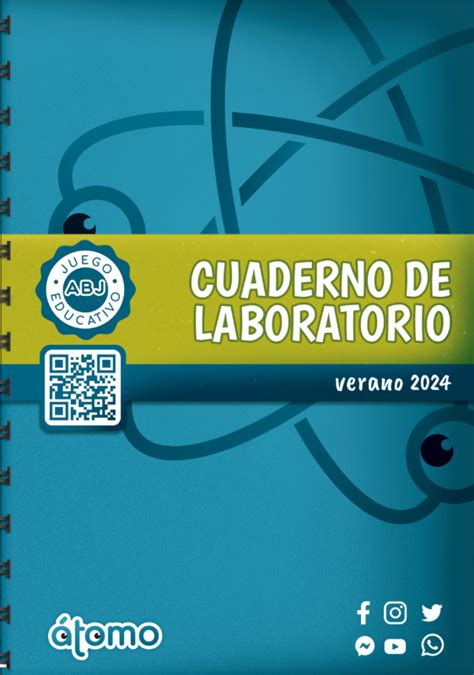 Cuaderno De Laboratorio Edici N Verano Atomo Games