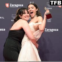 Ana Rujas Sexy Seen Flashing Her Nude Tits At The Feroz Award In Zaragoza Aznude