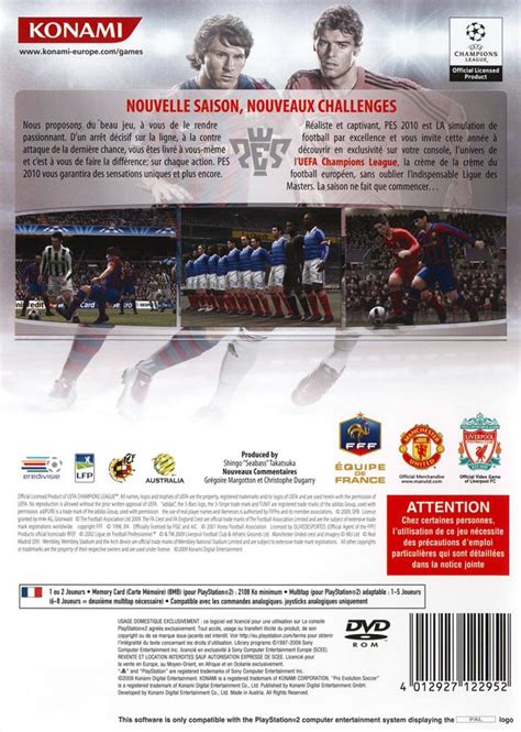 Pro Evolution Soccer Boxarts For Sony Playstation The Video