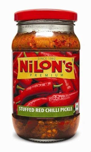 400 Gm Nilons Premium Stuff Red Chilli Pickle At Rs 165pack Red Chilli Pickle In Ranchi Id