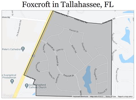 Foxcroft Subdivision In Tallahassee Florida Living In Tallahassee