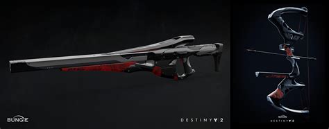 Destiny Concept Art Weapons