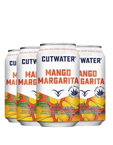 Cutwater Mango Margarita Oz Pk Cn Luekens Wine Spirits