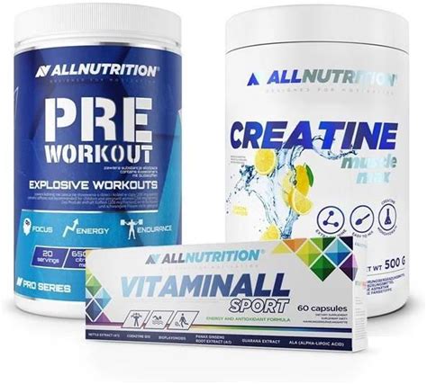 Allnutrition Creatine G Vitaminall Sport Kaps Pre Workout G