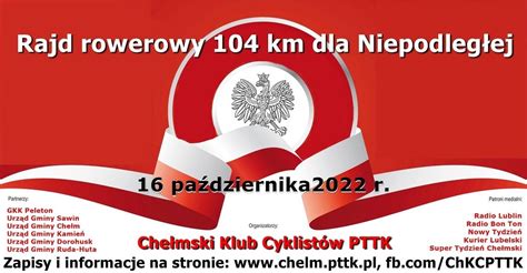 104 km dla Niepodległej patriotyczny rajd rowerowy po naszym regionie