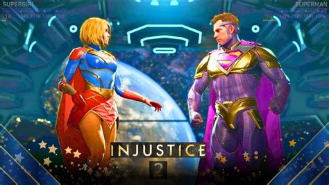 Injustice 2 Supergirl Vs Superman Youtube