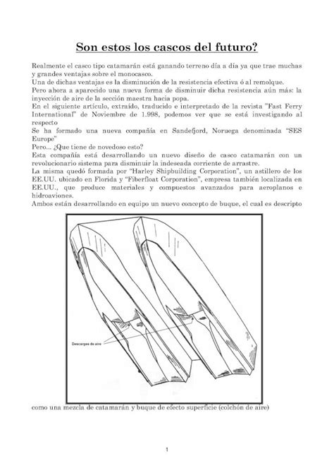 PDF Son estos los cascos del futuro Maniobra de buques Según el