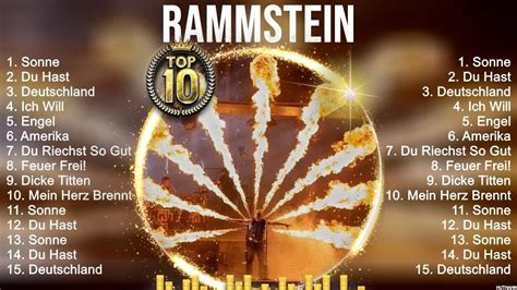 Rammstein Greatest Hits Top 100 Artists To Listen In 2022 And 2023