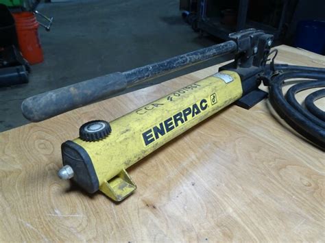 Enerpac Hydraulic Hand Pump 10000PSI P392 Joseph Fazzio Incorporated