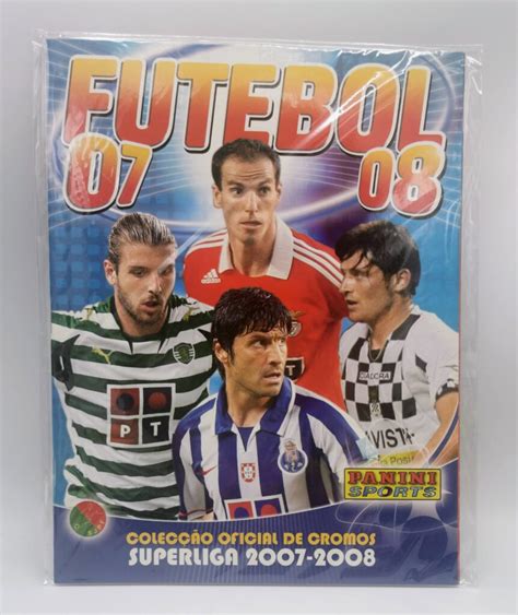 Futebol Superliga Portogallo 2007 2008 Album Vuoto Set Completo