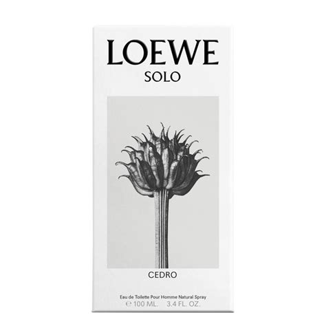 Perfumer A Todo Fragancias Masculinas Loewe Solo Cedro Edt Ml