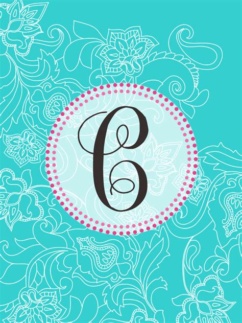 Letter C Monogram Wallpaper - WallpaperSafari