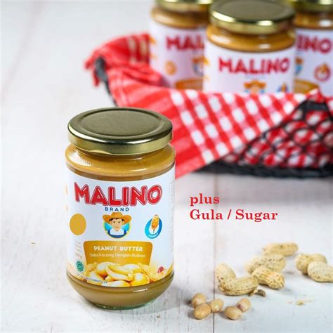 Jual Selai Kacang Butiran Peanut Butter Chungky Malino Brand PLUS SUGAR