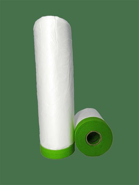 2 Piece Set Tape And Drape Assorted Masking Film Paper For Automotive