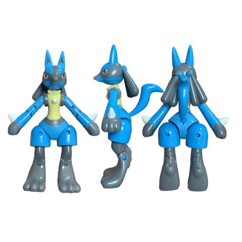 Pokemon Figura Lucario Articulada Más Pokebola Jugueteria Aventura