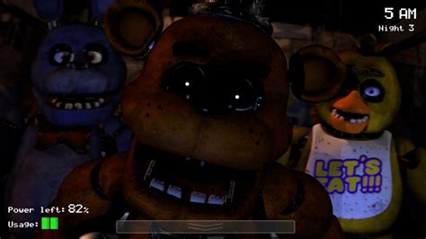 Sfm Game Over Rfivenightsatfreddys
