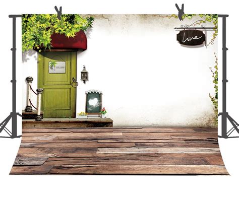 Hellodecor Photo Background X Ft Love House Wood Floor Photography