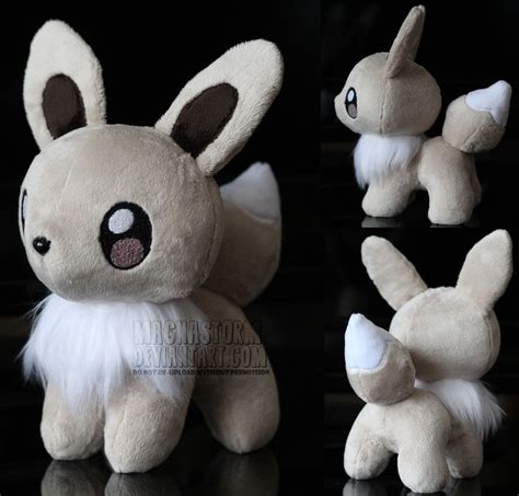 Shiny Eevee Pokeplush | Shiny eevee, Pokemon dolls, Eevee plush