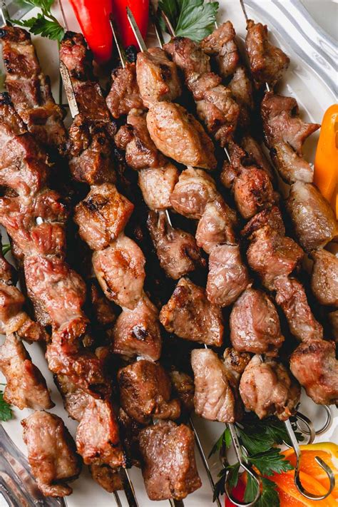 Shashlik - Grilled Pork Kebabs ~Sweet & Savory