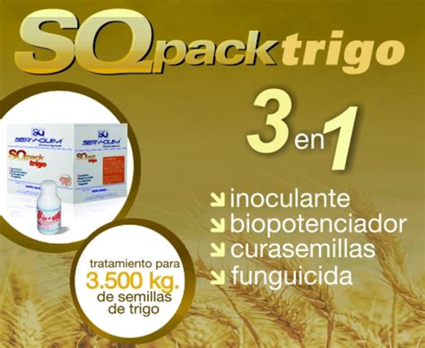 SQ PACK TRIGO Agroquímicos inoculantes curasemillas Nuevo Agro