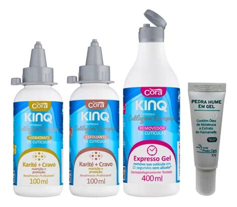 K04 Kit Cora Cutilagem Europeia Pedra Hume Em Gel Parcelamento Sem