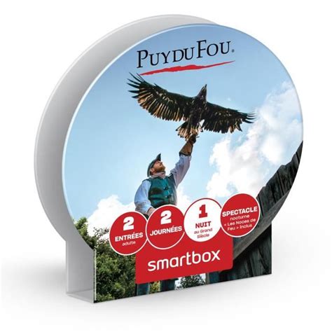 Coffret cadeau SMARTBOX Séjour 2 jours 1 nuit au Puy du Fou pour 2