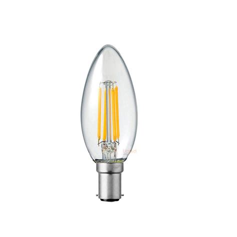 Filament Clear Candle V Led W B Dimmable Warm White F C