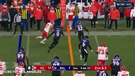 Kansas City Chiefs Vs Baltimore Ravens Highlights 3rd Qtr Afc Championship Game 01 28 2024