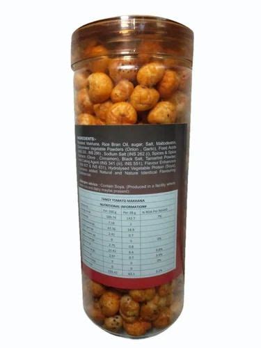 100gm Tangy Tomato Roasted Makhana At Rs 110 Pack Roasted Foxnuts In