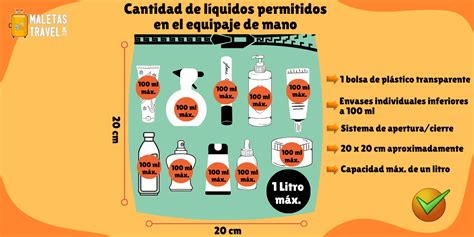 Cantidad De Líquidos Permitidos A Bordo Del Avión Ml