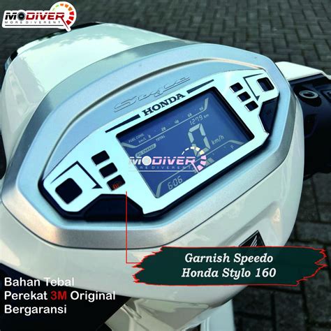 Jual HONDA STYLO 160 Aksesoris Garnish Cover Speedometer Shopee